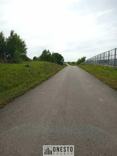 Działka usługowa Snopków gm. Jastków, Satelitarna