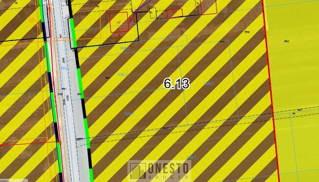 Działka budowlana Nasutów gm. Niemce