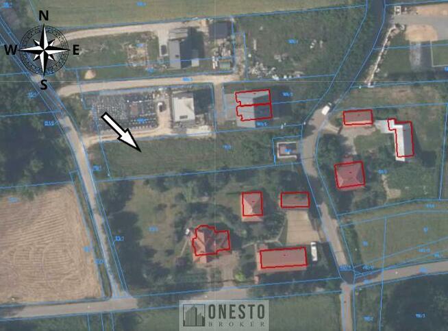 Działka budowlana Dąbrowica gm. Jastków, Szkolna