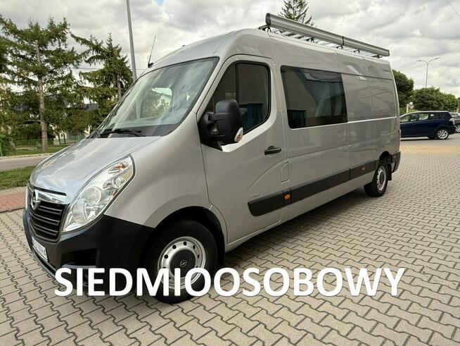 Opel Movano L3H4 2.3CDTi 2014 Brygadówka Dubel Kabina Klima Kamera Hak