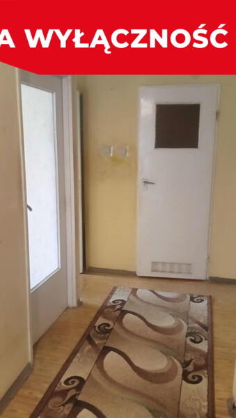 Mieszkanie z potencjałem (55,3 m2), Świdnik.