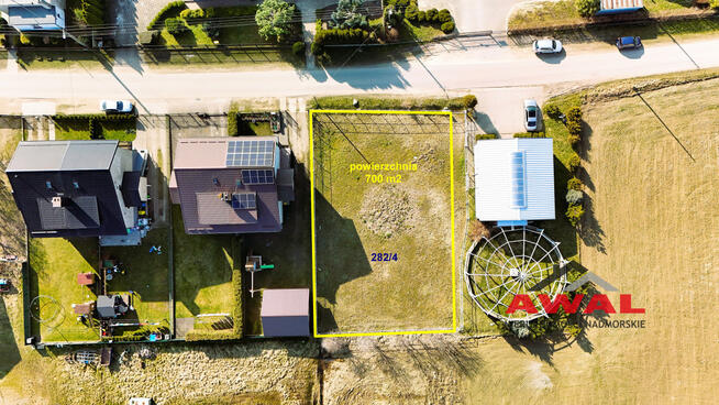 Działka budowlana Darzlubie gm. Puck, Pieniężna