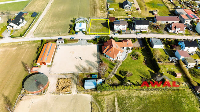 Działka budowlana Darzlubie gm. Puck, Pieniężna