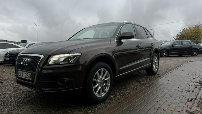 Audi Q5 2.0tdi 170KM quattro panorama ledy bi xenon skóra radar zamiana 1.r.gw