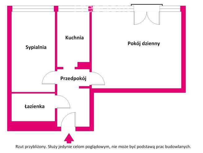 Dwupokojowe mieszkanie w Świnoujściu 5 piętro.
