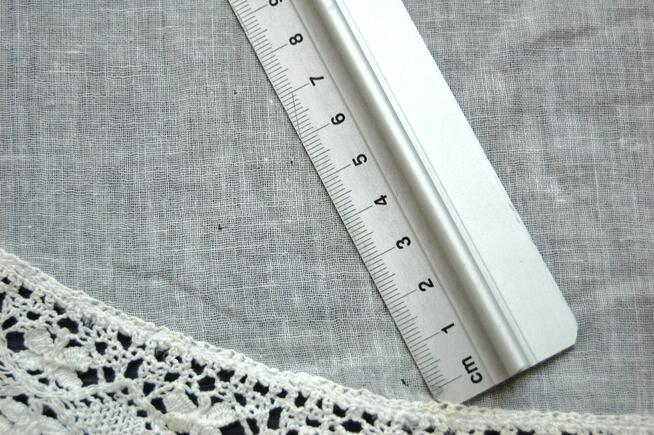 Mantylka, damska chusta na głowę bawełna biała ecru Tradycja