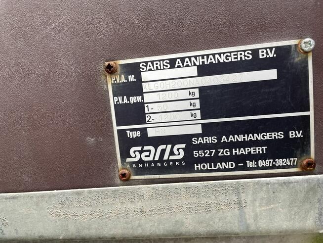 Sprzedam Przyczepa Saris.