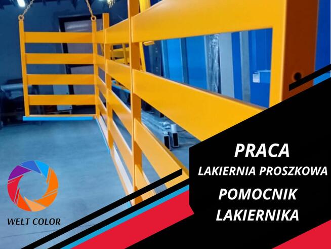 Pomocnik lakiernika - Lakiernia Proszkowa WELT COLOR Jasło