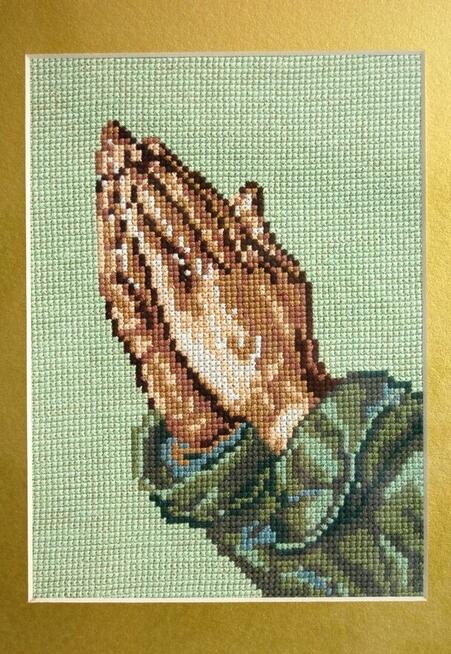 Albrecht Dürer Dłonie w modlitwie obraz hatfowany rękodzieło