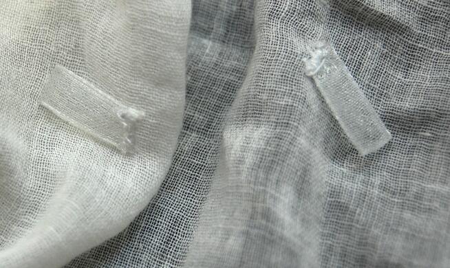 Mantylka, damska chusta na głowę bawełna biała ecru Tradycja