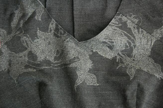 Munthe Plus Simonsen skandynawski sweter 36 S wełna liliowy