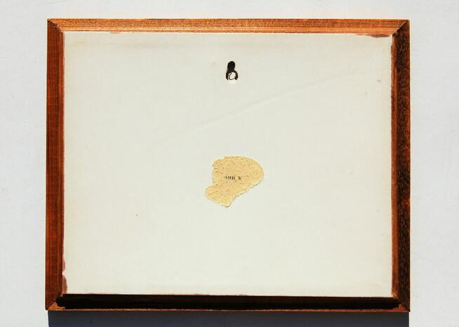 Pejzaż, młyn, cerkiew, stary obrazek olejny, Rosja