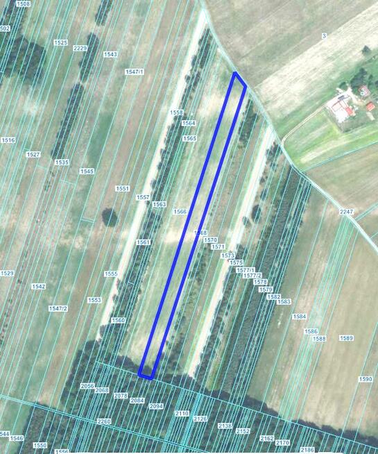 Działki rolne Sosnówka, gm. Abramów