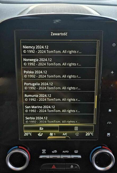 Android Auto Renault Mapy 2025 CarPlay R-Link2 USB