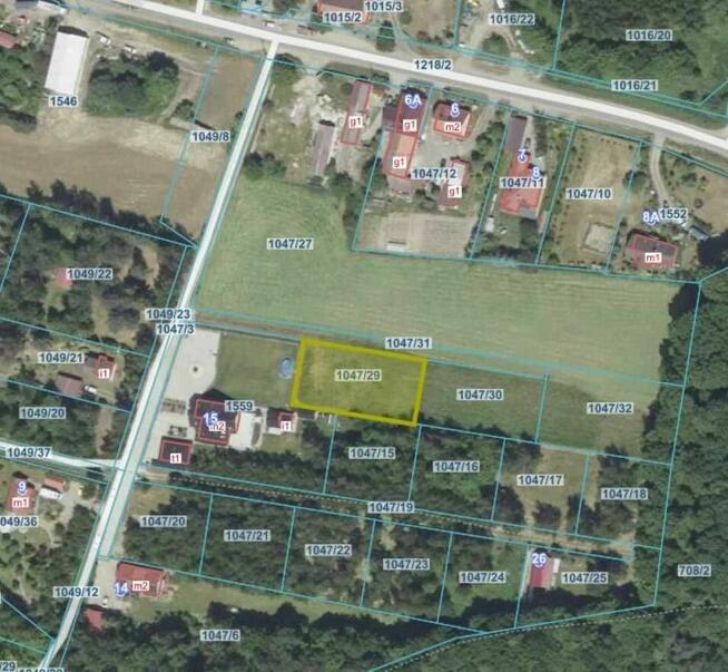 Działki budowlane JANCZOWICE / JAŹWINA / DZIERŻONIÓW widok