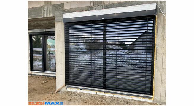 Żaluzje fasadowe podtynkowe