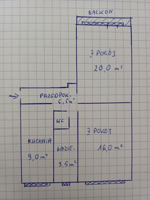 Lublin LSM Mieszkanie 55 m2 sprzedam bez pośredników