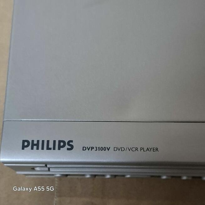 VHS DVD Philips DVP 3100V combo magnetowid