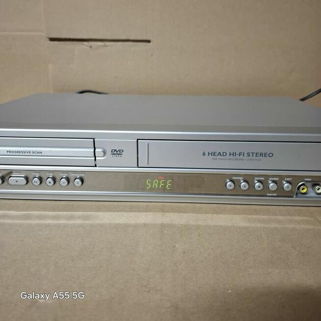 VHS DVD Philips DVP 3100V combo magnetowid