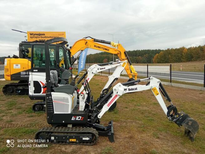 BOBCAT E10z MINIKOPARKA KPL. ŁYŻEK SZYBKOZŁĄCZE NOWA 2025R