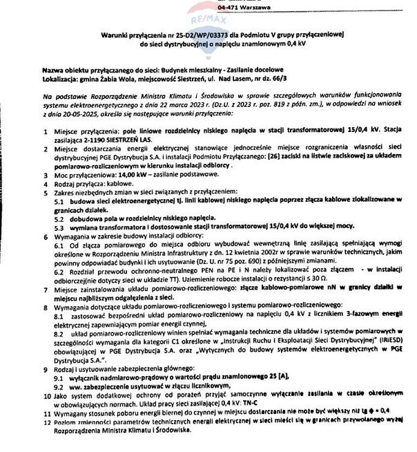 Działka pod duży dom ODLICZ VAT -23%, bez PCC