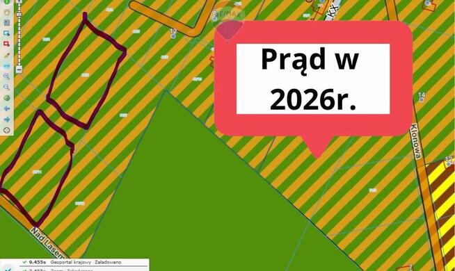 Siestrzeń, działki pod duży dom