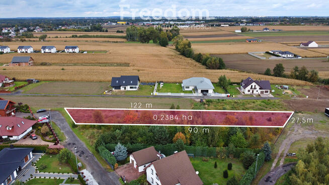 Urokliwa działka pod budowę -Stare Miasto k.Konina