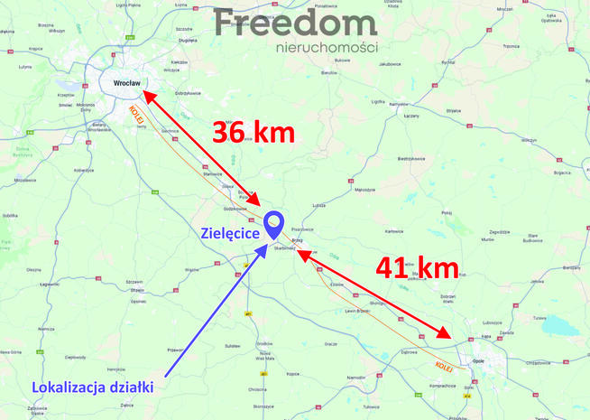 GRUNT POD BUDOWNICTWO JEDNORODZINNE 2,7 HA