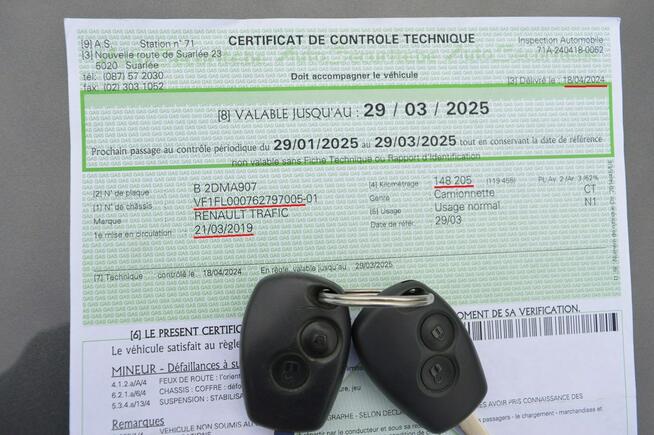 Renault Trafic 1.6 dCi LONG 2xBoczne drzwi 5-osób Navi Kamera 174tys.km F-VAT