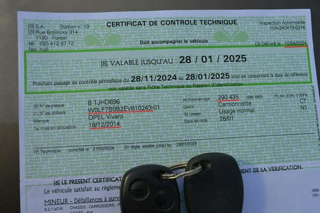 Opel Vivaro 2.0 CDTI LONG 6-osobób Brygadówka Klimatyzacja Nowe opony