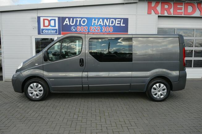 Opel Vivaro 2.0 CDTI LONG 6-osobób Brygadówka Klimatyzacja Nowe opony