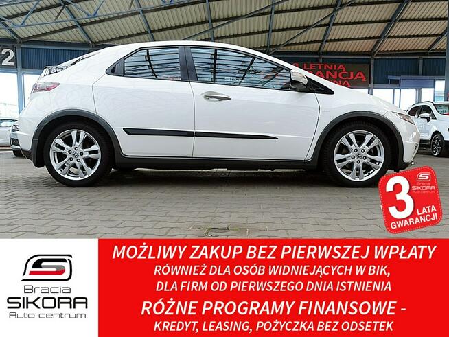 Honda Civic 1,8i 16V 140KM INSTALACJA GAZOWA do 2033 Roku Biała PERŁA Kraj Bezwyp