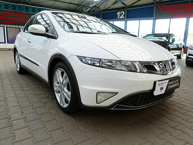 Honda Civic 1,8i 16V 140KM INSTALACJA GAZOWA do 2033 Roku Biała PERŁA Kraj Bezwyp