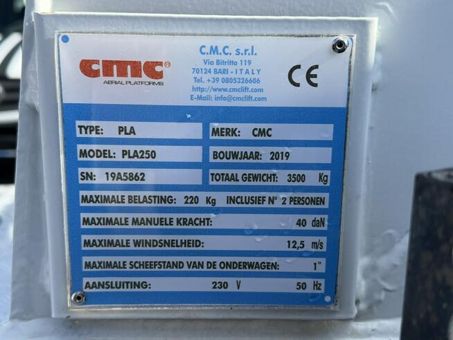 Renault Maxity Podnośnik Koszowy 25m CMC PLA 250 Zwyżka Wumag GSR Multitel P7