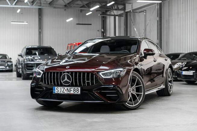 Mercedes AMG GT 53 AMG 4Matic. Salon Polska. Rubellite Red. F VAT 23%