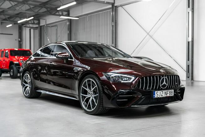 Mercedes AMG GT 53 AMG 4Matic. Salon Polska. Rubellite Red. F VAT 23%