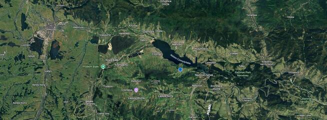 Działka budowlana Falsztyn Pieniny Podhale Góry Jezioro