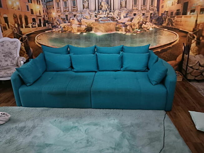 Sofa 4 osobowa rozkładana z Agata Meble