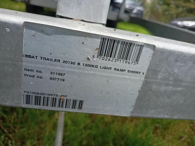 Brenderup proesjonaolna przyzepa podlodziowa mozliwa zamiana