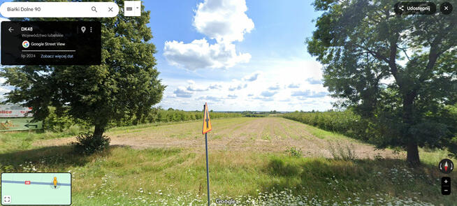 Ziemia inwestycyjna rolno/budowlana, 2,02 ha przy trasie K48