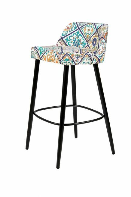 Krzesło Hoker Barowy PREMIUM Mandala KB-1