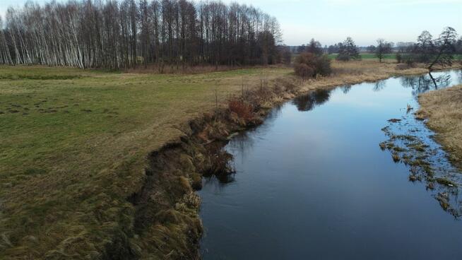 Piękna działka nad Wkrą