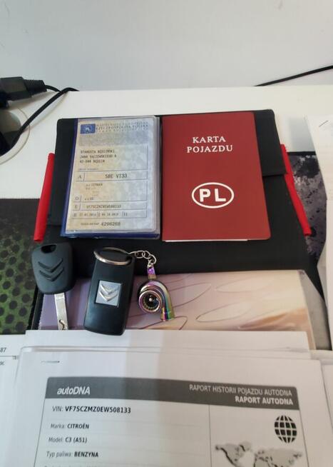 Citroen C3, krajowy, bezwypadkowy, 2014