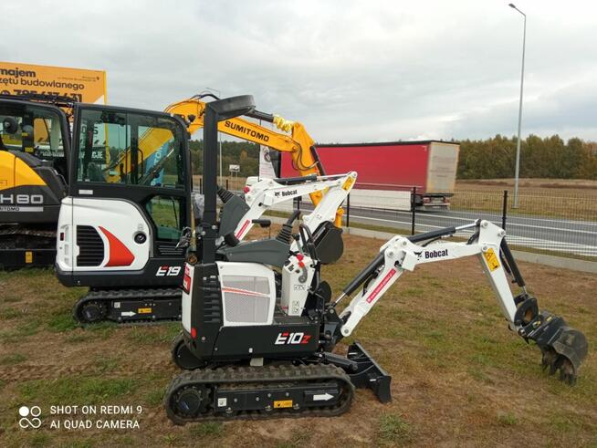 BOBCAT E10z MINIKOPARKA KPL. ŁYŻEK SZYBKOZŁĄCZE NOWA 2025R