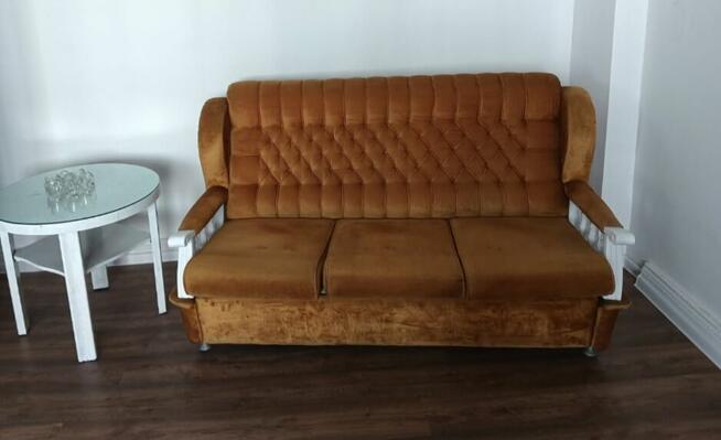 Sofa 3 osobowa rozkładana +2 fotele