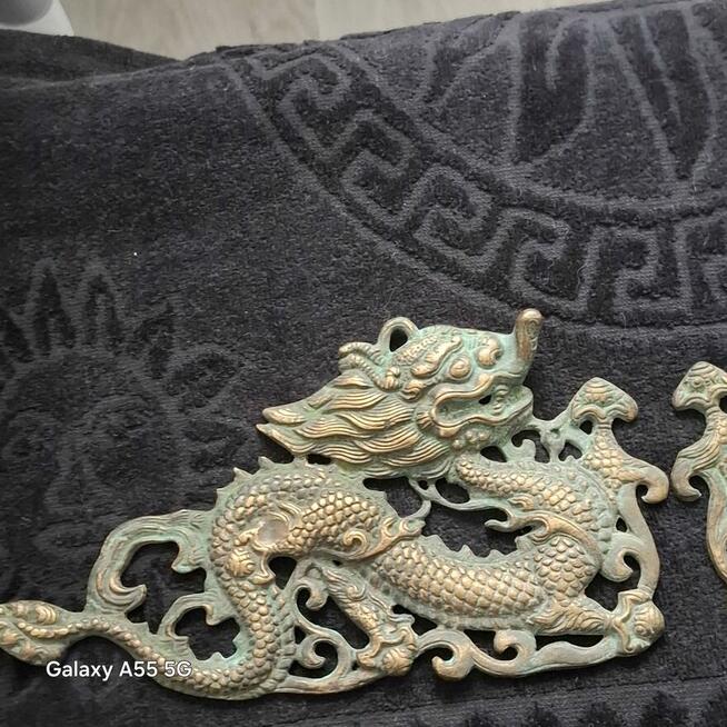 Dwa Smoki z mosiądzu w stylu vintage