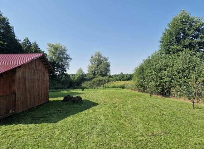 Działka 1000m2 z domkiem w okolicy rekreacyjnego kąpieliska