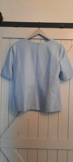 Bluzka Simple M/38/10 niebiesko-gołębia-real foto
