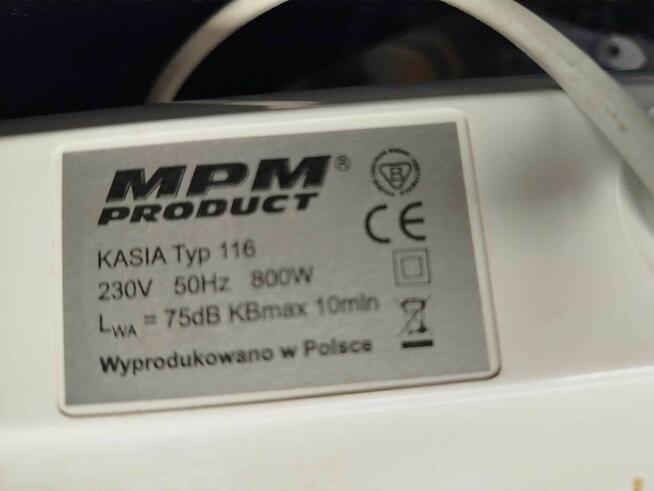 Robot kuchenny mpm Kasia 116 800W używany.
