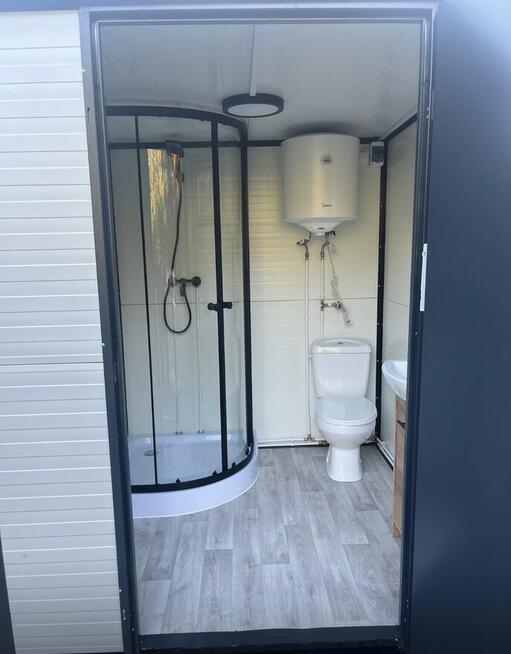 Pomieszczenie sanitarne 180x180cm Prysznic+umywalka+WC